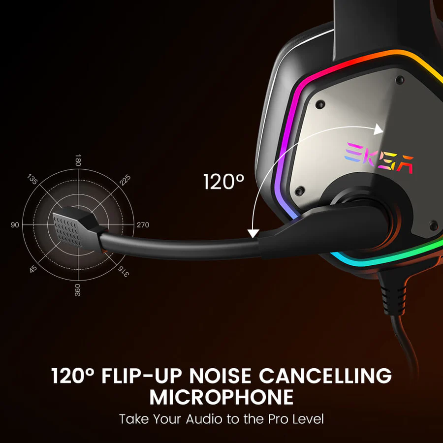 EKSA E1000 USB Gaming Headset