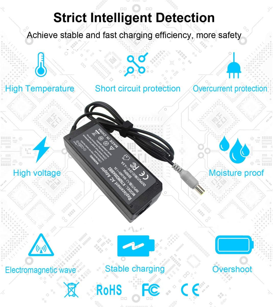 Charger Lenovo 4.5A AC Adapter  Thinkpad T60 T61 T400 T41