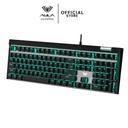 Aula F2088 Full Mechanical Gaming Keyboard with Rainbow Backlit LED - BLACK Switches, Arabic/English 