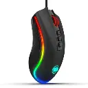 REDRAGON M691 MIST Wireless Gaming Mouse - 4,800 DPI Optical Sensor - Ergonomic Design with Thumb Rest - 3 Side Buttons - Rapid Fire Button