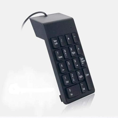 Mini Slim Wired USB Numeric Digital Keyboard Number Pad (18 Keys)