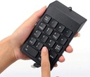 Mini Slim Wired USB Numeric Digital Keyboard Number Pad (18 Keys)