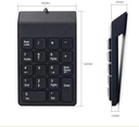 Mini Slim Wired USB Numeric Digital Keyboard Number Pad (18 Keys)