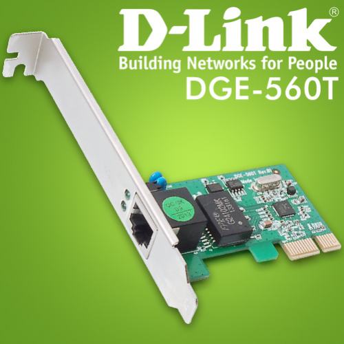 DGE-560T D-Link PCI Express Gigabit Ethernet Network Adapter Card PC PCIE 10/100/1000Mbps