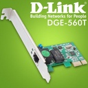 DGE-560T D-Link PCI Express Gigabit Ethernet Network Adapter Card PC PCIE 10/100/1000Mbps