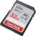 SanDisk 32GB Ultra SDHC UHS-I Memory Card (100 MB/s)