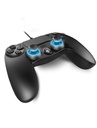 Spirit of Gamer WXGP4 Wired Game pad supports PC & PS3 & PS4 - Black