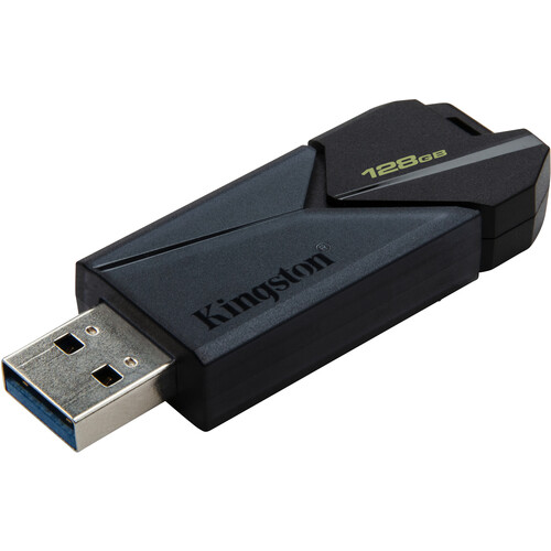 Kingston 256GB DataTraveler Exodia Onyx USB 3.2 Gen 1 USB Flash Drive Moving Cap
