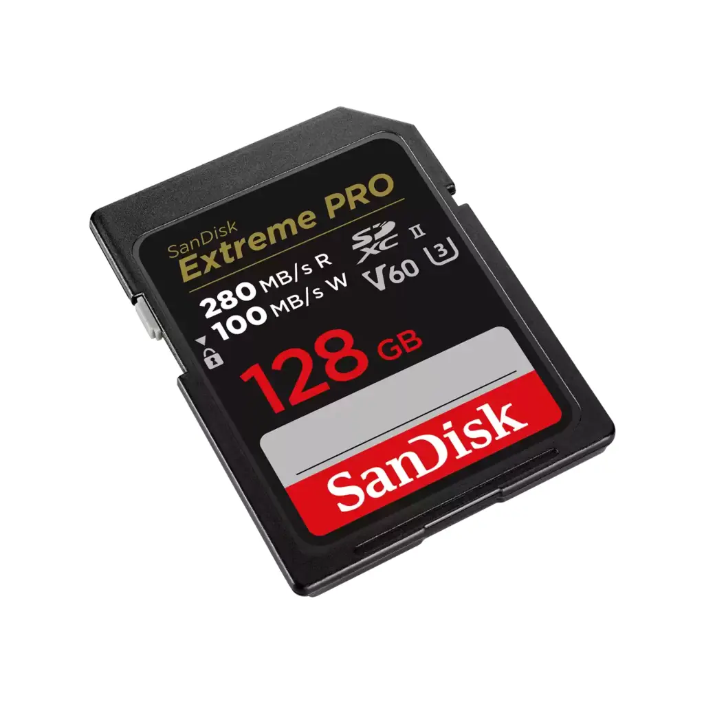 SanDisk Extreme Pro 128GB SDXC UHS-I Card 200mb/s