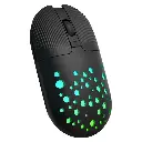 Gamma Rechargeable Wireless Mouse, Multi-Mode Mouse with RGB 2.4G Wireless Gaming Mouse , M-14 Yellow