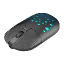 Gamma Rechargeable Wireless Mouse, Multi-Mode Mouse with RGB 2.4G Wireless Gaming Mouse , M-14 Yellow