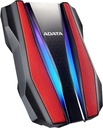 ADATA HD770G 1TB External HDD Red