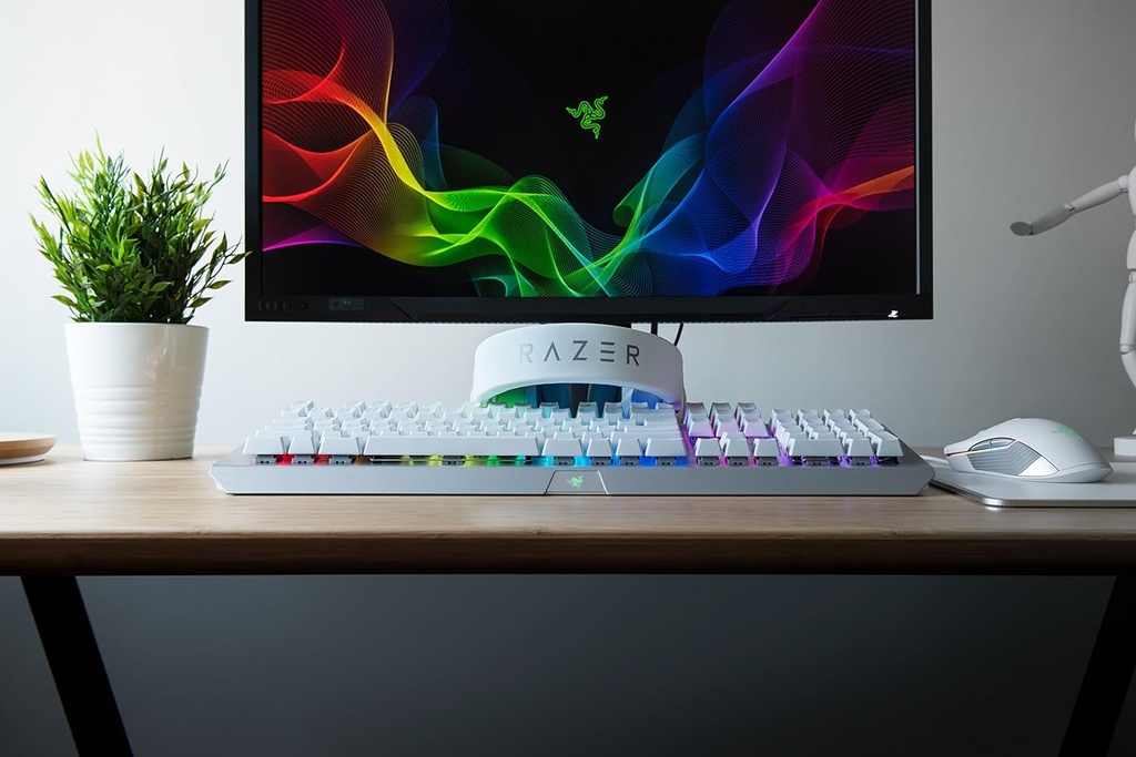 Razer Lancehead TE Ambidextrous Gaming Mouse: 16,000 DPI Optical Sensor - Chroma RGB Lighting - 8 Buttons - Mechanical Switches - Mercury White