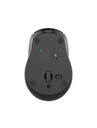 2B (MO186) Dual Mode Bluetooth 2.4GHz Mouse with Re-Chargeable Battery – Black