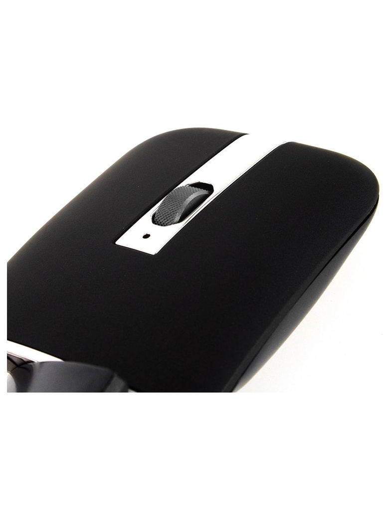 2B (MO305) Wireless 2.4G Rechargeable Mouse - Black*Silver