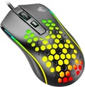 AULA S11 Gaming Mouse Honeycomb Design RGB Multi Light Precision Sensor 3600dpi