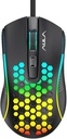 AULA S11 Gaming Mouse Honeycomb Design RGB Multi Light Precision Sensor 3600dpi