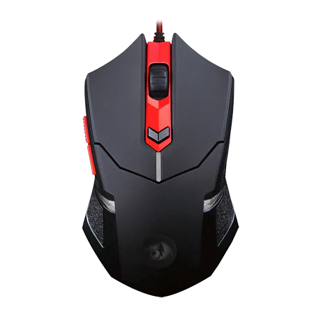 REDRAGON M691 MIST Wireless Gaming Mouse - 4,800 DPI Optical Sensor - Ergonomic Design with Thumb Rest - 3 Side Buttons - Rapid Fire Button