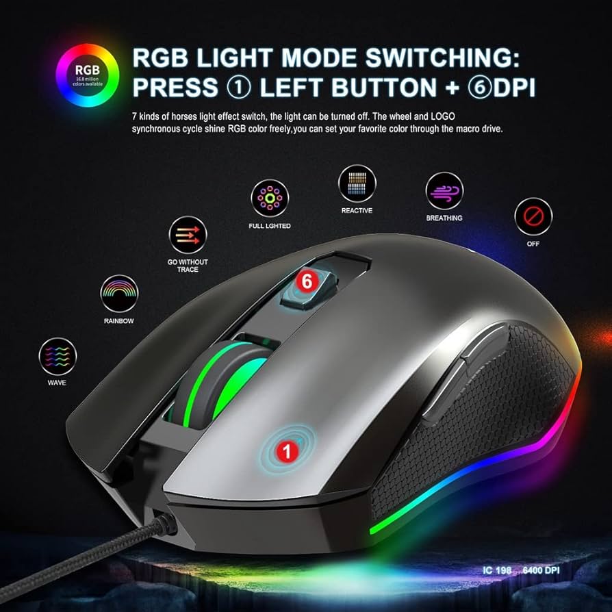 MOUSE GAMING GRAND QS1700