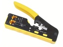 ZoeRax Pass Through RJ45 Crimp Tool N7088 Yellow