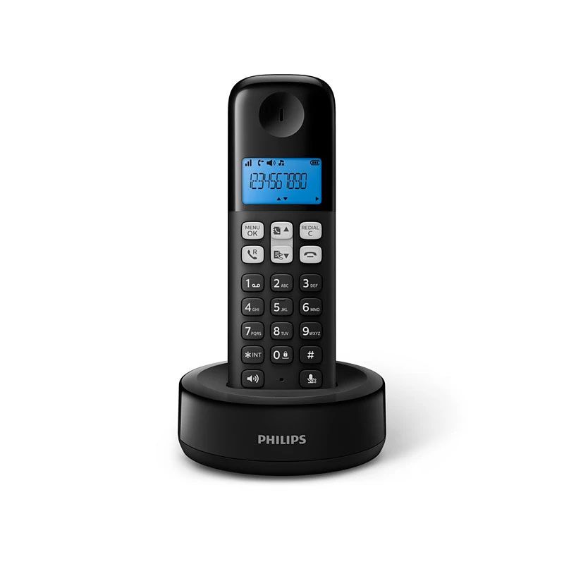 philips Cordless Phone D1601B/63 - Black