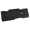 Zero ZR-400 Wired Keyboard English & Arabic - Black 