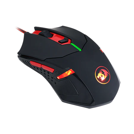 Redragon M601-RGB 7200 DPI Gaming Mouse with RGB Backlighting, Black