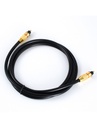 2B (DC557) - Toslink Fiber Optical Cable for Sound - 1.5M - Black