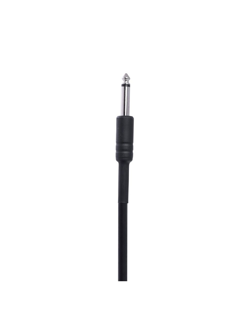 2B (CV096) 1/4" Male Mono to 1/4" Male Mono Cable for Mic -1M - Black