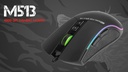 2B (MO186) Dual Mode Bluetooth 2.4GHz Mouse with Re-Chargeable Battery – Black