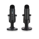 Knob Pro Desktop Microphone 360° Angle -Black