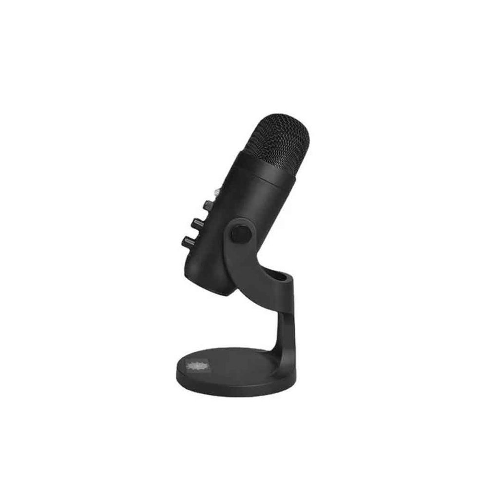 Knob Pro Desktop Microphone 360° Angle -Black