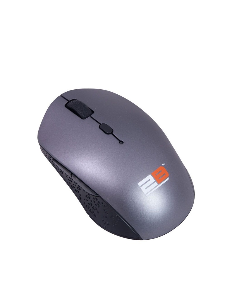 2B (MO58A) Dual Mode Wireless - Bluetooth 3.0 - 5.0 Mouse – Gray