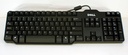 Dell USB Enhanced Slim Keyboard (Black, Dj331)