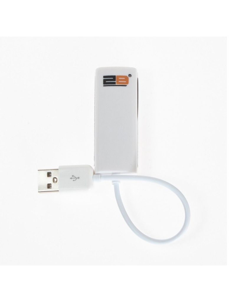 2B (CV668) Converter From USB2.0 To LAN - White