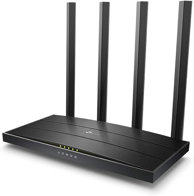 TP-Link AC1200 Archer A6 Smart WiFi, 5GHz Gigabit Dual Band MU-MIMO Wireless Internet Router, Long Range Coverage by 4 Antenna