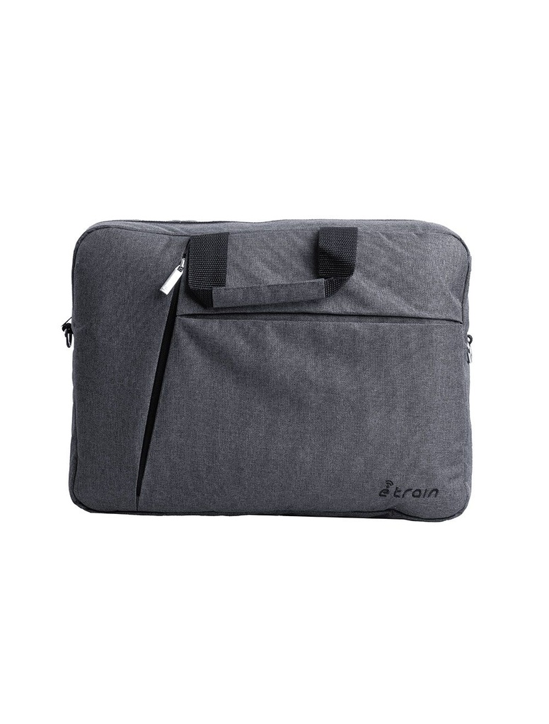 E-train (BG11A) Laptop Messenger Shoulder Bag up to 15.6" - Gray