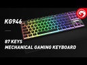 Marvo Pro KG946 Gaming Keyboard - Black KB066