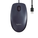 Logitech M90 USB Mouse - Dark Grey