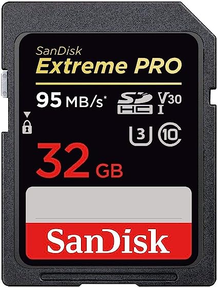 SanDisk Extreme Pro 32GB SD Memory Card