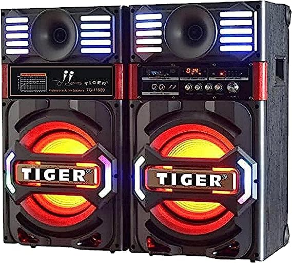 Tiger Subwoofer 11500 USB/SD/Bluetooth10 inch/FM/Digital screen/LED 