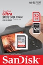 SanDisk 32GB Ultra SDHC UHS-I Memory Card Class 10 120 MB/s Full HD Camera - New