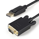  Display Port to VGA Cable 1.8M - Black
