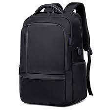 Arctic Hunter B00120C 15.6-Inch Casual Business Large Capacity -Multi-Pockets USB Backpack Bag, BLACK