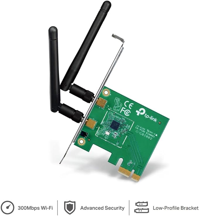 Tp-link Tl-wn781nd 150mbps Wireless N Pci Express Adapter (نسخة)