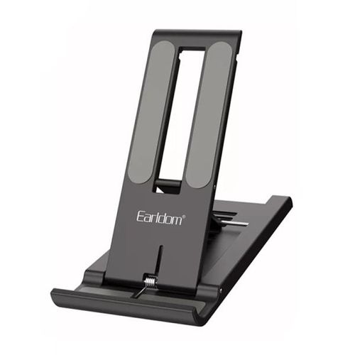 Stand Holder, Double Adjustable Mobile stand Phone Tablet Holder (Black) (نسخة)