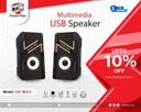 
Double Bass S504 Multimedia USB Speakers RGB