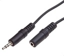 Male to Female Stereo Headphone Extension Cable (3.5mm, 1M)