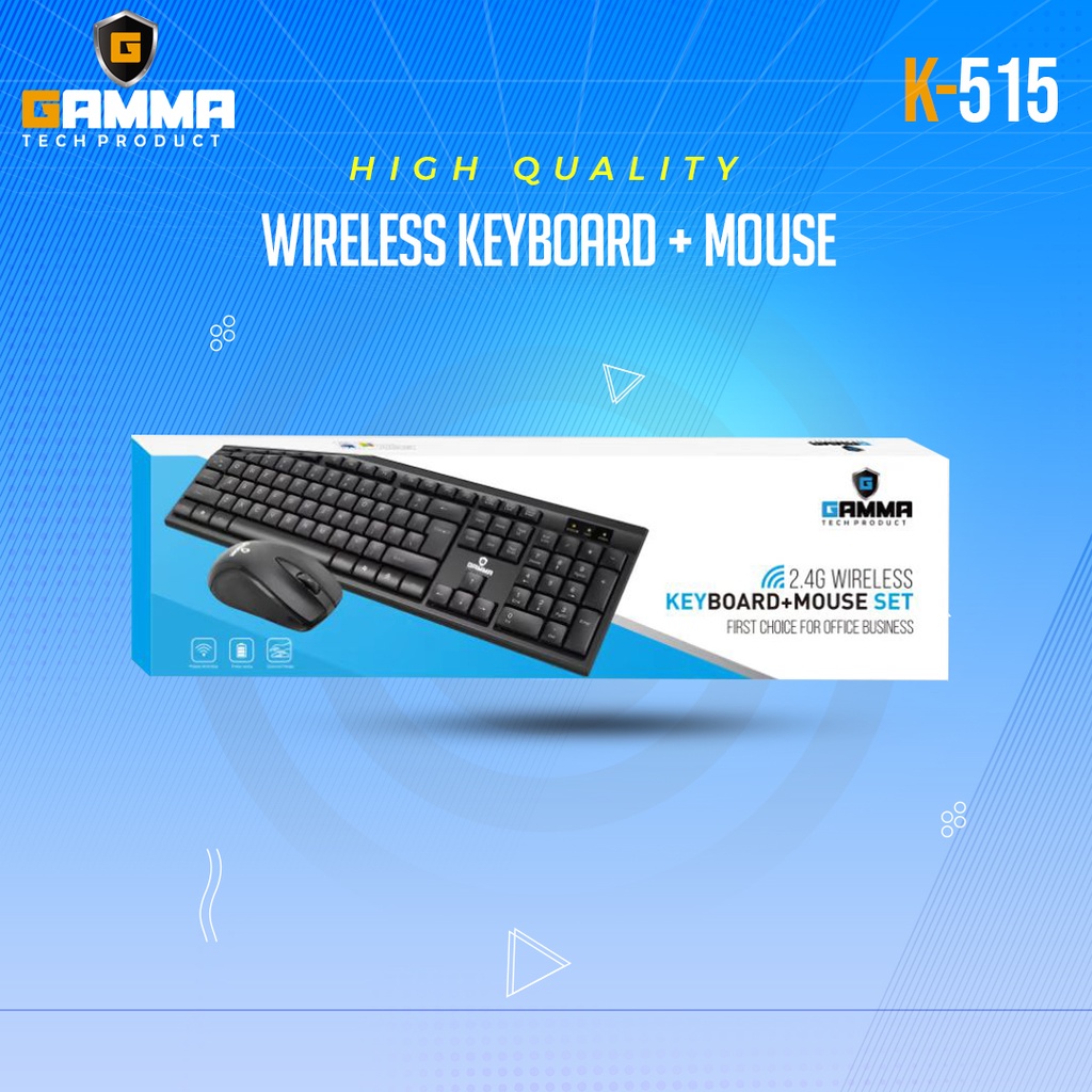  K-515 ARABIC ENGLISH&GAMMA 2.4G WIELESS KEYBOARD AND MOUSE