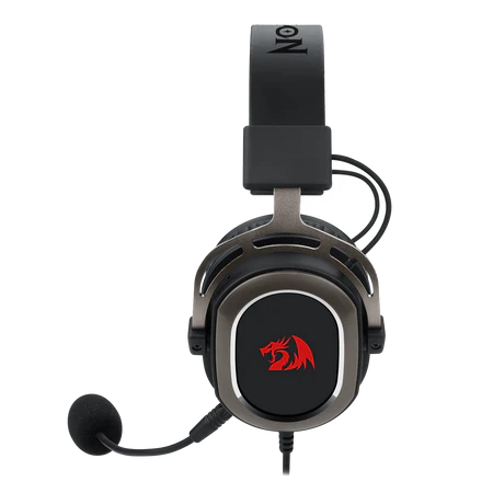 Redragon H710 Helios Wired Gaming Headset - 7.1 Surround Sound - Memory Foam Ear Pads - 50MM Drivers - Detachable Microphone - Multi Platform Headphone - Works with PC/PS4/Switch